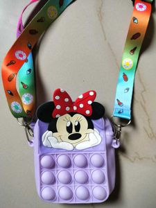 Cute Silicone Poppit Bag For Kids
