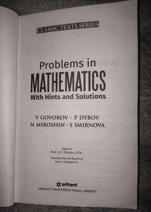 😍Lowest Price 👉V GOVOROV MATHEMATICS BOOK