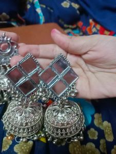 2 Set Of Jhumka Earrings