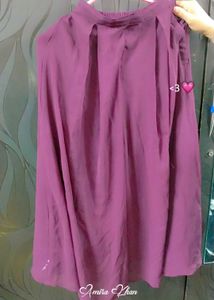 Very Beautiful Purple Colour Plazo Set