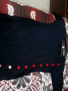 Women Black Kurti