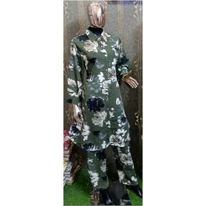 Floral Print Kurta Set