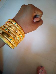 Golden Bangles 6