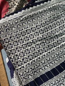 Party Wear Heavy Work Lucknow Chikankari Saree