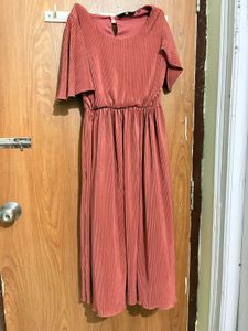 Fig Brand Peach Dress