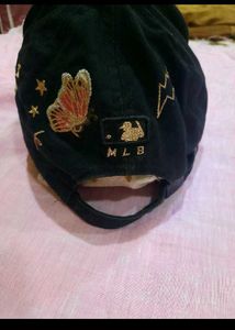 NY Yankees Floral Baseball Cap