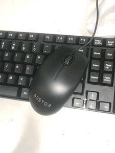 Keyboard, Mouse, and Mousepad Set