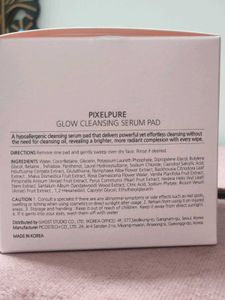 Pixel Pure Glow Cleansing Serum Pads