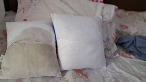 set of 2 cushions for couples
