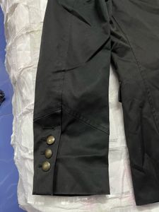 Black Imported American Overcoat