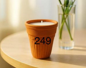 Terracotta Pot Candle