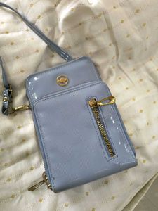 Cute Blue Crossbody Phone Bag