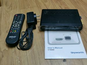 Hathway Setup Box With Adaptor And Remote
