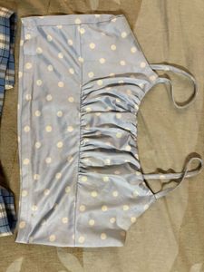 Crop Cami Top And Mini Skirt