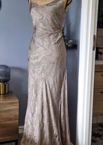 Crushed Velvet Slip Dress