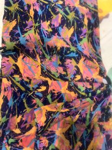Georgetter Saree With Blouse