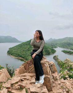 new me Olive crop Top