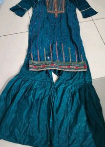Sharara suit with dupatta