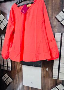 Chic Orange Top