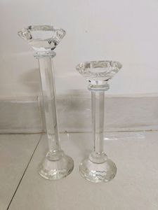 Crystal Candle Stands