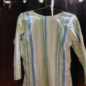 Striped Kurta Set