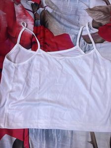 White Basic Crop Top