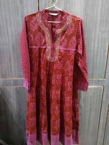 Biba Anarkali Kurta Set