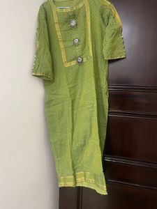 Beautiful Green Kurta