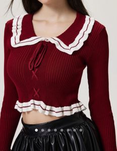 Red Crop Top