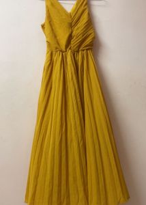 Mustard Yellow Long Dress