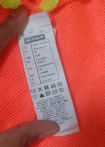 Decathlon Neon Orange Jersey ( Bips)