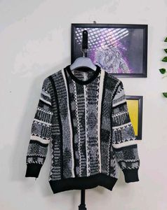 Knit Coogi Style Sweater