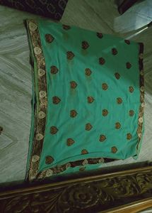 Green Saree