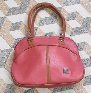 Orange Brand Handbag