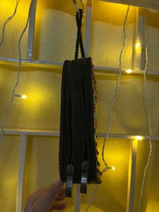 Smiley Face Beaded Pouch