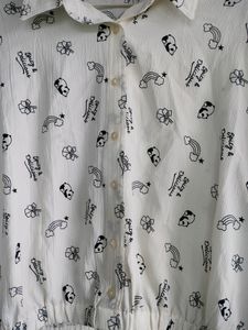 Korean Printed Top