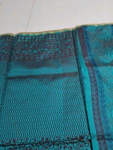 Dailywear Blue Printed Saree