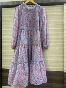 A floral printed dress