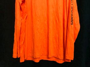 Orange Long Sleeve T Shirt