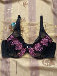 Pluse Size See Through Bra