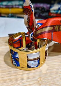 Hermes twilly scarf used as a bracelet.💕