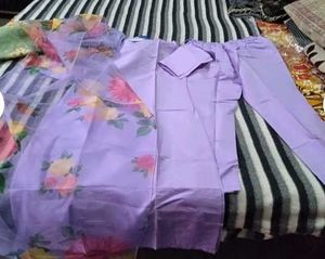 Elegant Lavender Kurta Set