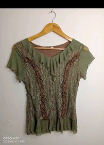 300 Casual Crop And Long Top (Girl&#39; s)