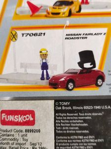 TOMICA NISSAN FAIRLADY Z ROADSTER Rear(NEW UNOPEND