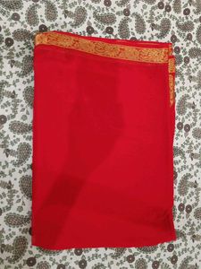 Red &amp; Gold Sari