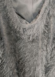 Crop Oversized Furr Hoodie
