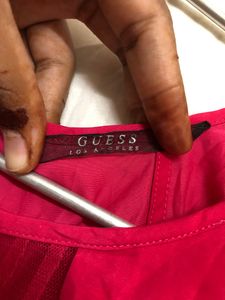 GUESS Pink Sleeveless Top