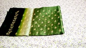 Green  silk saree