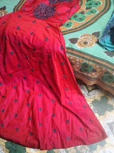 Ethnic Pink Gown
