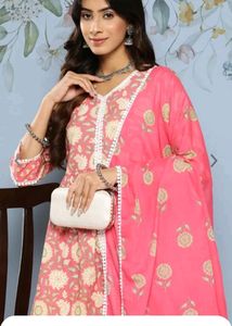 Libas Cotton Sharara Set